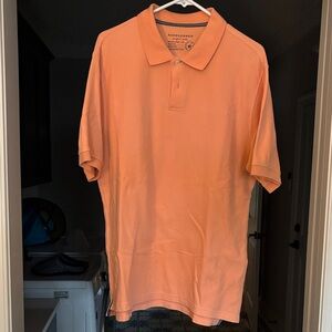 Saddlebred Peach/Orange Polo Shirt (M)